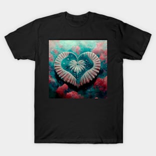 Water Hearts Of Love 8 T-Shirt